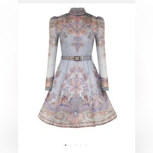 Zimmermann Pastel Floral Mini Dress